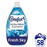 Comfort Ultra Fresh  Protect Fresh Sky Fabric Conditioner 58 washes 870ml