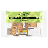 Sainsburys Cheese  Onion Rolls x2 120g