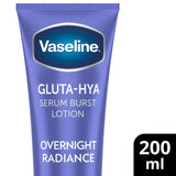 Vaseline Serum Burst Lotion Gluta Hya Overnight Radiance 200ml