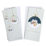 Habitat Hanging Baubles Tall 10pk