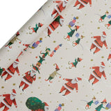 Sainsburys Santa  Co Roll Wrap 4m