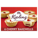 Mr Kipling Cherry Bakewell Tarts Cakes x6