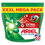 Ariel Platinum Pods Laundry Detergent Washing Capsules 63 Washes
