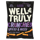 Well  Truly Crunchies Spicey  Nicey Baked Corn Snacks 100g