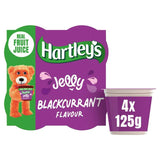 Hartleys Blackcurrant Flavour Jelly 4x125g