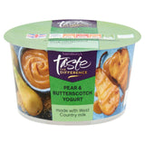 Sainsburys Pear  Butterscotch Crumble Yogurt Taste the Difference 150g