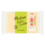 Sainsburys Medium Welsh Cheddar 400g