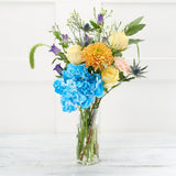 Sainsburys Blue Coral Bouquet