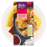 Sainsburys Sweet Corn Ribs with a Pineapple BBQ Sauce  Crispy Onions Taste the Difference 225g
