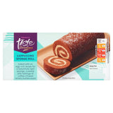 Sainsburys Cappuccino Coffee Sponge Swiss Roll Cake Taste the Difference 235g