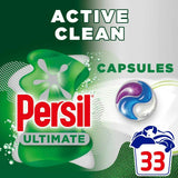 Persil Ultimate Washing Capsules Active Clean 33 Washes