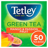 Tetley Mango  Passionfruit Green Tea Bags x50