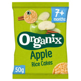 Organix Apple Organic Baby Finger Food Snack Rice Cakes 50g
