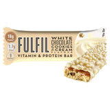 Fulfil White Chocolate Cookies  Cream Flavour Vitamin Protein Bar 55g