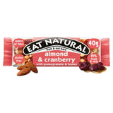 Eat Natural Fruit  Nut Bars Almond  Cranberry with Pomegranate  Honey Bar 40g