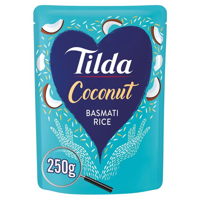 Tilda Microwave Coconut Basmati Rice   250g