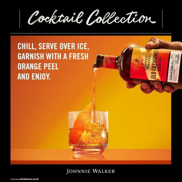 Johnnie Walker Old Fashioned Cocktail   50cl