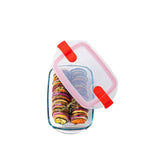 Pyrex Cook&Heat Rect Dish & Lid 0.35l   17 per pack GOODS M&S   