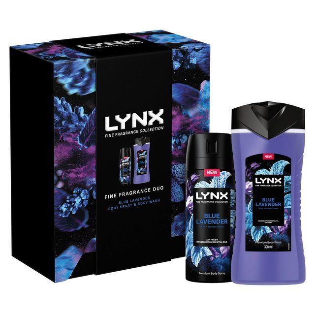 Lynx Fine Fragrance Blue Lavendar Duo Gift Set