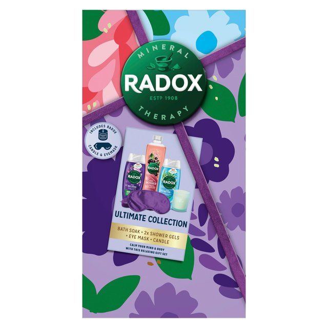 Radox Ultimate Collection with Radox Candle & Eye Mask Gift Set GOODS M&S   