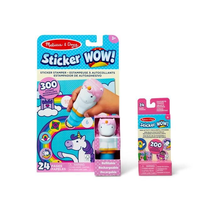 Melissa & Doug Sticker WOW! Unicorn Bundle GOODS M&S   