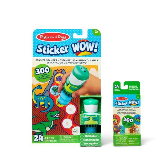 Melissa & Doug Sticker WOW! Dinosaur Bundle GOODS M&S   