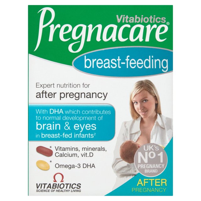 Vitabiotics Pregnacare Breast-Feeding Brain & Eyes Tablets