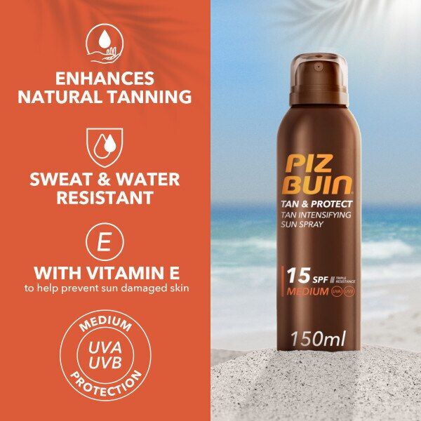 Piz Buin Tan Accelerating SPF15 150ml GOODS Superdrug   