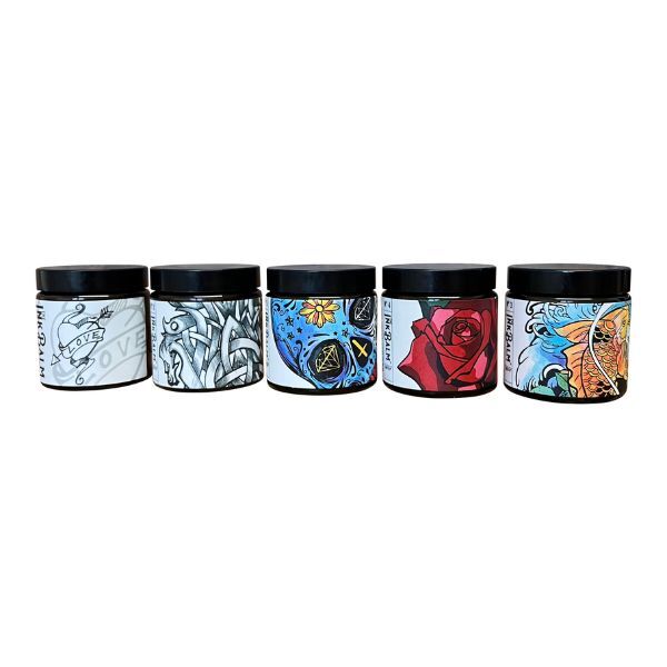 The Ink Balm Soy Candle -Koi Design 60g