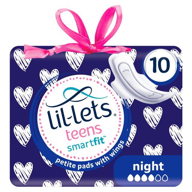 Lil-Lets Teens Ultra Towels Night   10 per pack