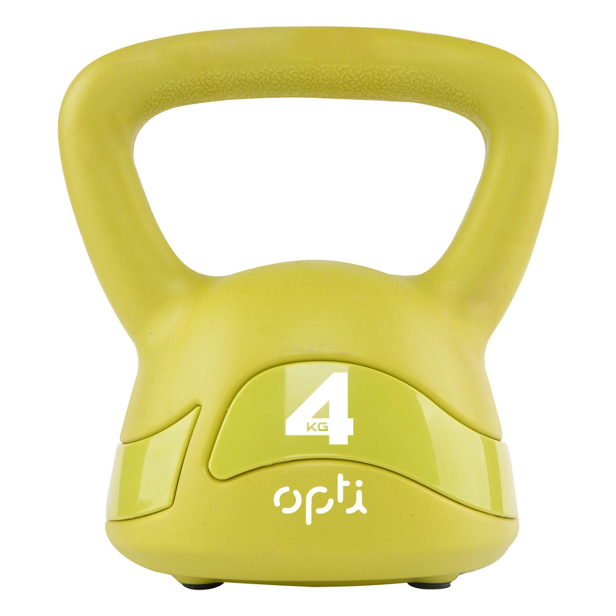 Opti Kettlebell Green 4kg GOODS Sainsburys   