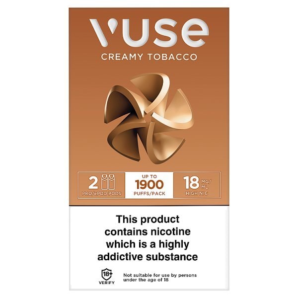 Vuse ePod Pods Creamy Tobacco 18mg