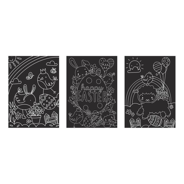 Scratch Art Easter Set