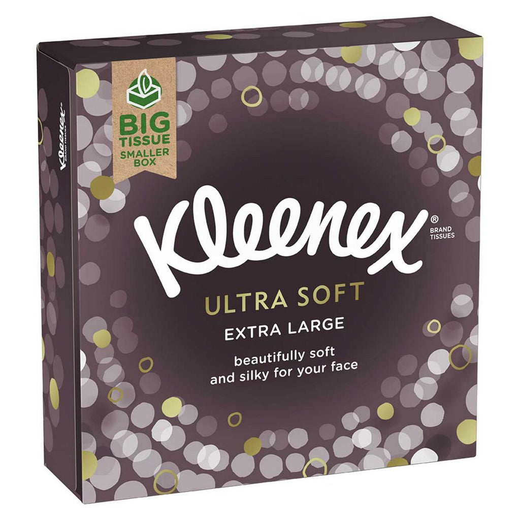 Kleenex Ultra Soft Extra Long Tissues Single Compact Box 40s