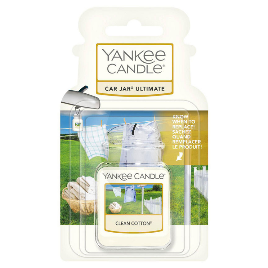 Yankee Candle Car Jar Ultimate Clean Cotton