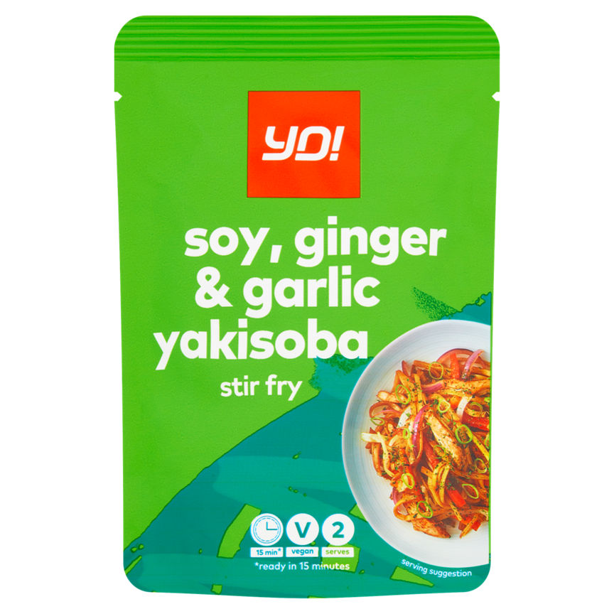 YO! Soy, Ginger & Garlic Yakisoba Stir Fry