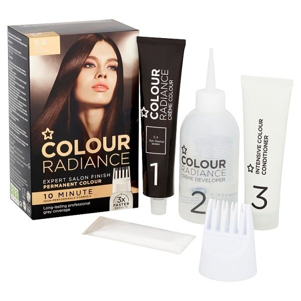 Superdrug Colour Radiance Rich Chestnut 5/4