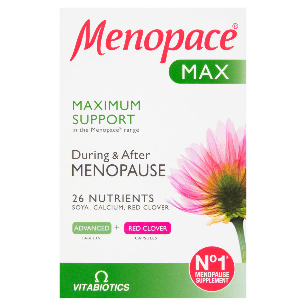 Vitabiotics Menopace Max Tablets/Capsules x84