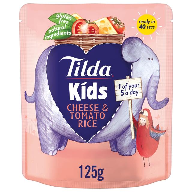 Tilda Kids Cheese & Tomato Rice   125g