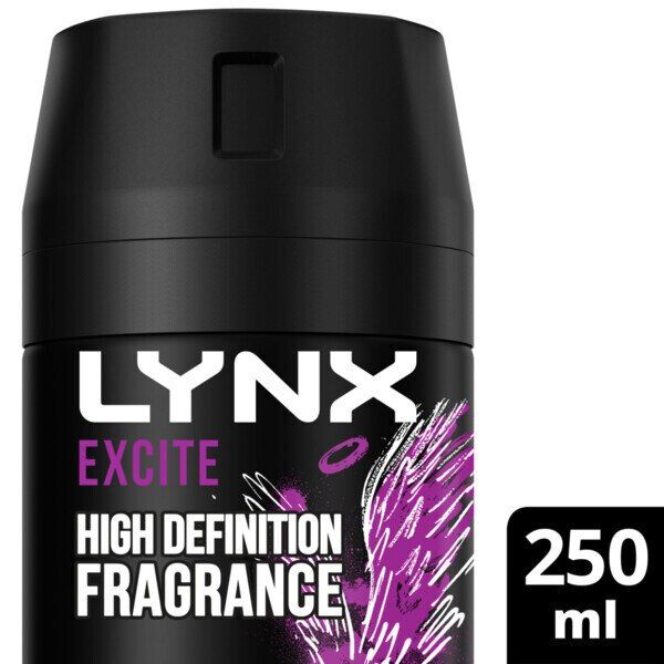 Lynx Deodorant Aerosol Bodyspray Xxl Excite 250ml GOODS Superdrug   