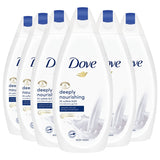 Dove Deeply Nourishing Body Wash 6 x 450ml