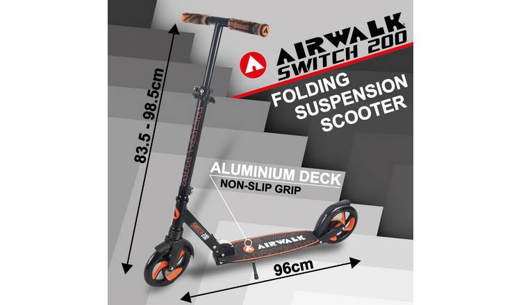 Airwalk Switch 200 Kids Foldable 2 Wheel Scooter