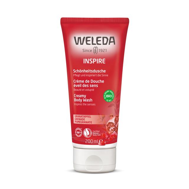 Weleda Pomegranate Inspire Creamy Vegan Body Wash   200ml