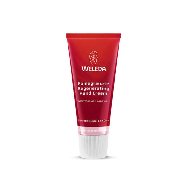 Weleda Natural Pomegranate Regenerating Hand Cream Vegan   50ml GOODS M&S   