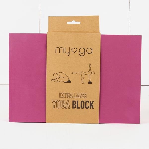 Myga Extra Large Foam Yoga Block - Royal Blue GOODS Superdrug Plum  