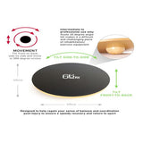 66fit Wooden Balance Board - PVC Surface - 40cm - McGrocer