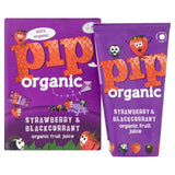 Pip Organic Strawberry & Blackcurrant Juice Cartons   4 x 180ml GOODS M&S   