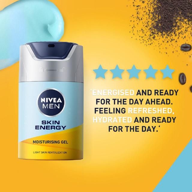 NIVEA MEN Active Energy Fresh Look Face Gel   50ml GOODS M&S   