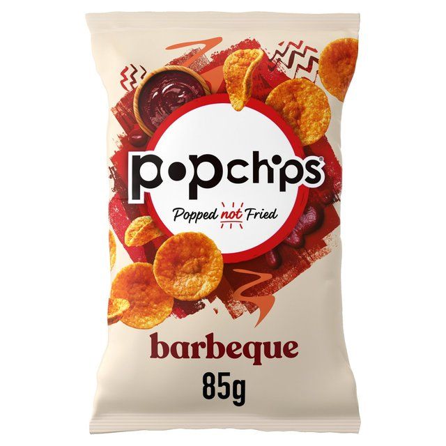 popchips Barbeque Sharing Crisps   85g GOODS M&S   