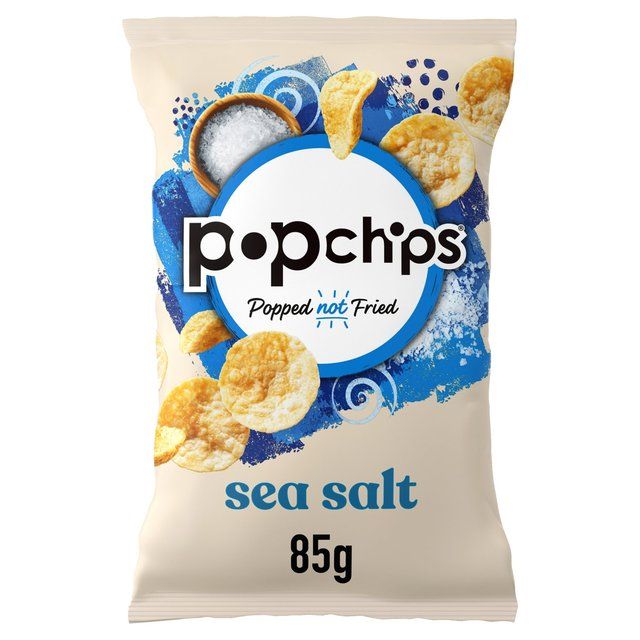 popchips Sea Salt Sharing Crisps   85g